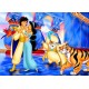 A4Alad3 Vafa Aladdin si Jasmine 30x20cm